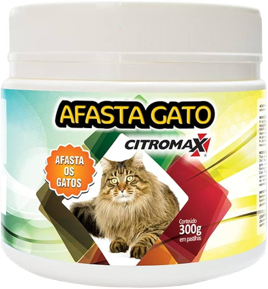 REPELENTE AFASTA GATO NÃO TÓXICO 300G - CITROMAX