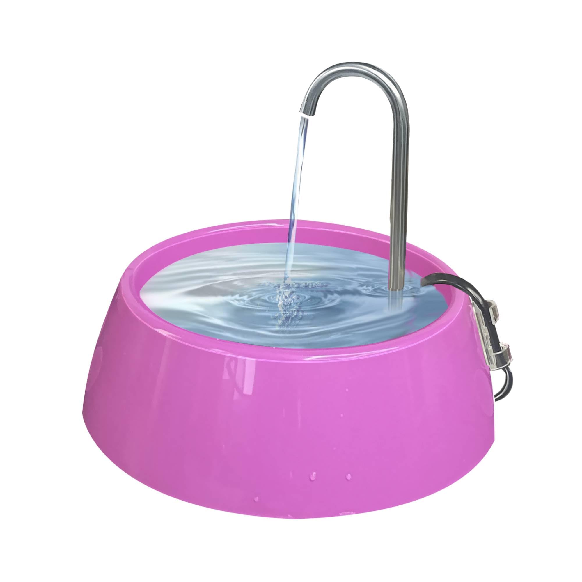 FONTE LITTLE PARA CÃES E GATOS ROSA