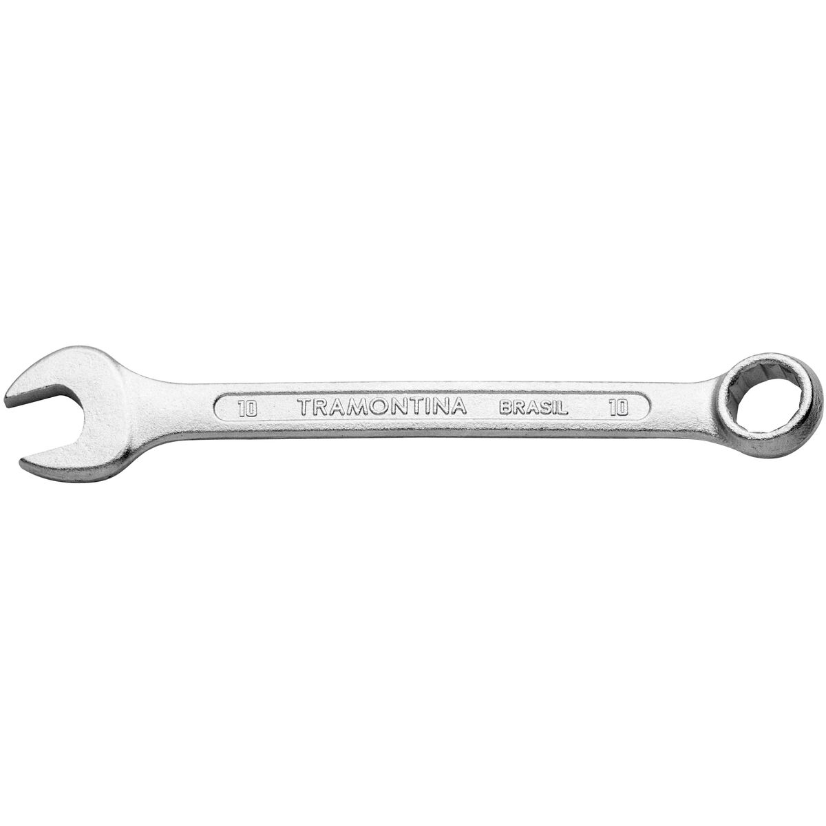 CHAVE COMBINADA 10MM TRAMONTINA BASIC COM CORPO EM AÇO ESPECIAL CROMADO - 41128110