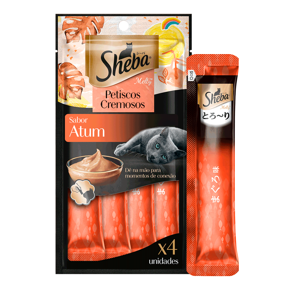 SHEBA CREAMY ATUM 4X12GR