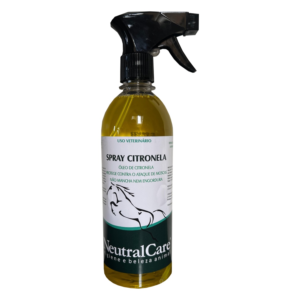 SPRAY CITRONELA PARA EQUINOS 500ML - NEUTRAL CARE