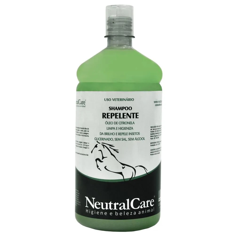 SHAMPOO PARA EQUINOS REPELENTE 1L - NEUTRAL CARE