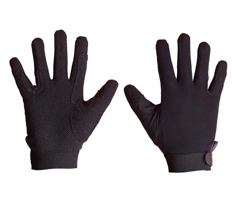 LUVA DE ALGODÃO PRETO TAMANHO G - KAUANA