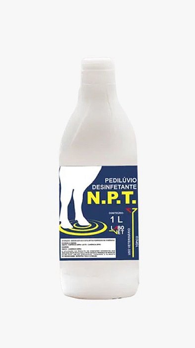 NPT PEDILÚVIO DESINFETANTE 1L USO TÓPICO