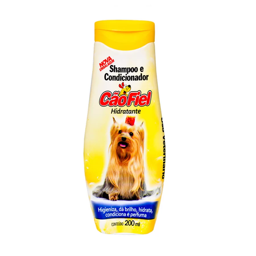 SHAMPOO E CONDICIONADOR HIDRATANTE 200ML - CÃO FIEL