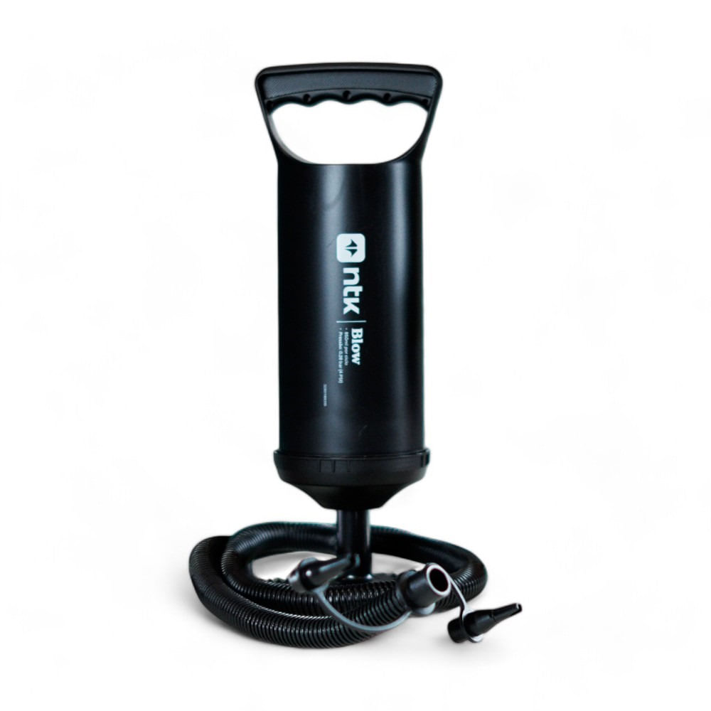 INFLADOR BOMBA DE AR MANUAL BLOW COM 3 TIPOS DE BICOS PRETO - NTK