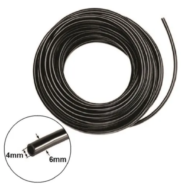 MICROTUBO DE PELBD PARA IRRIGAÇÃO 4X6MM ROLO COM 100M - AGROJET