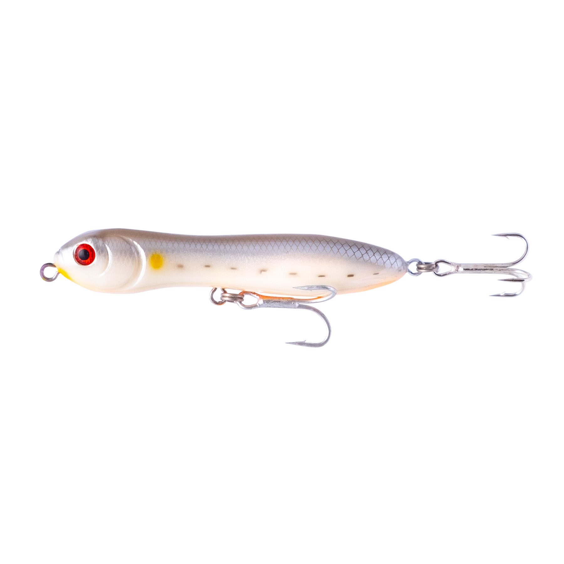 ISCA ARTIFICIAL NELSON NAKAMURA ZIG ZARÃO 130 COR 111 OPACA CINZA - LUCKY