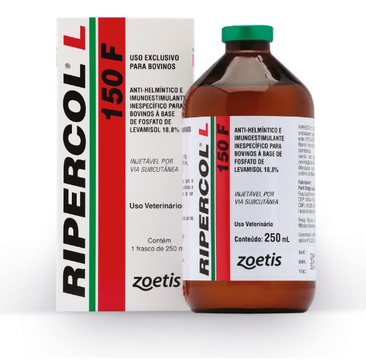 ANTI-HELMÍNTICO INJETÁVEL RIPERCOL L 150F 250ML - ZOETIS