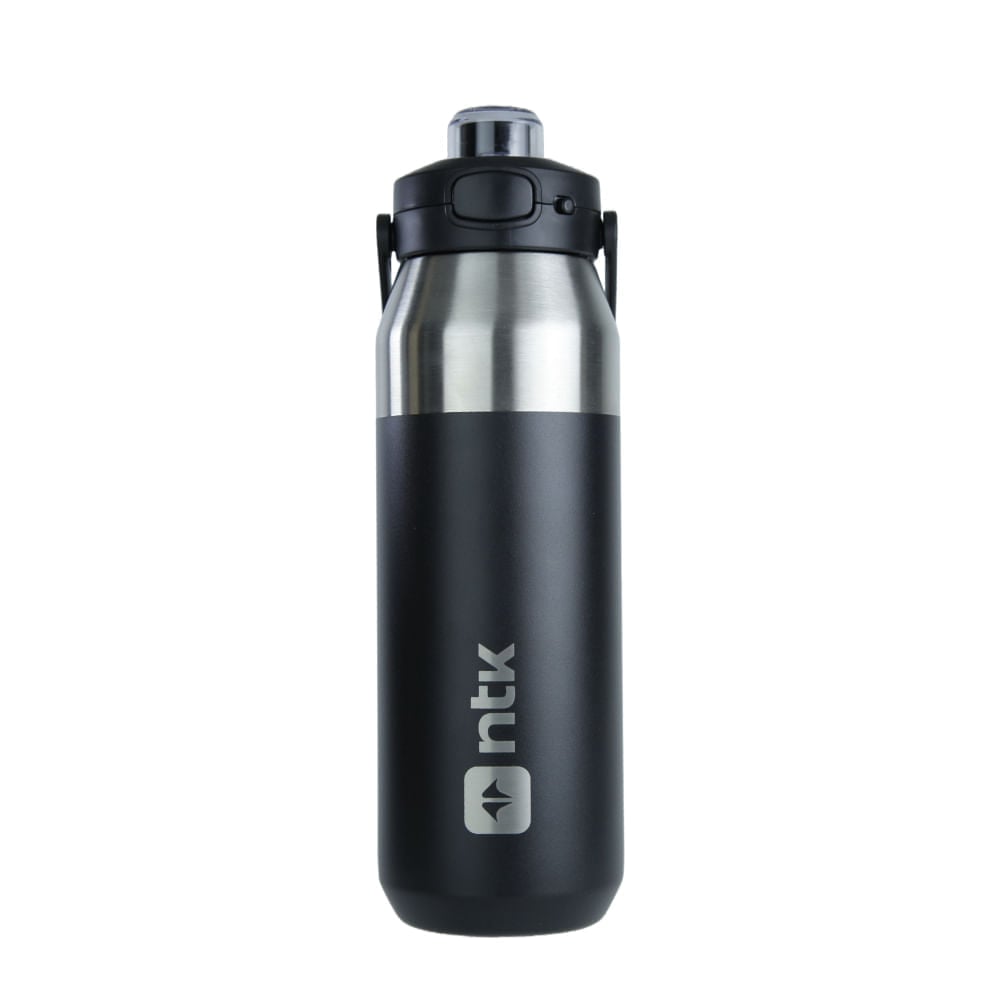 GARRAFA TÉRMICA 1L ISOMAX COLOR PRETO - NAUTIKA