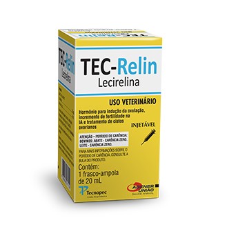 LECIRELINA INJETÁVEL TEC-RELIN 20ML - AGENER UNIÃO