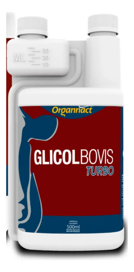 SUPLEMENTO GLICOL BOVIS TURBO 500ML - ORGANNACT