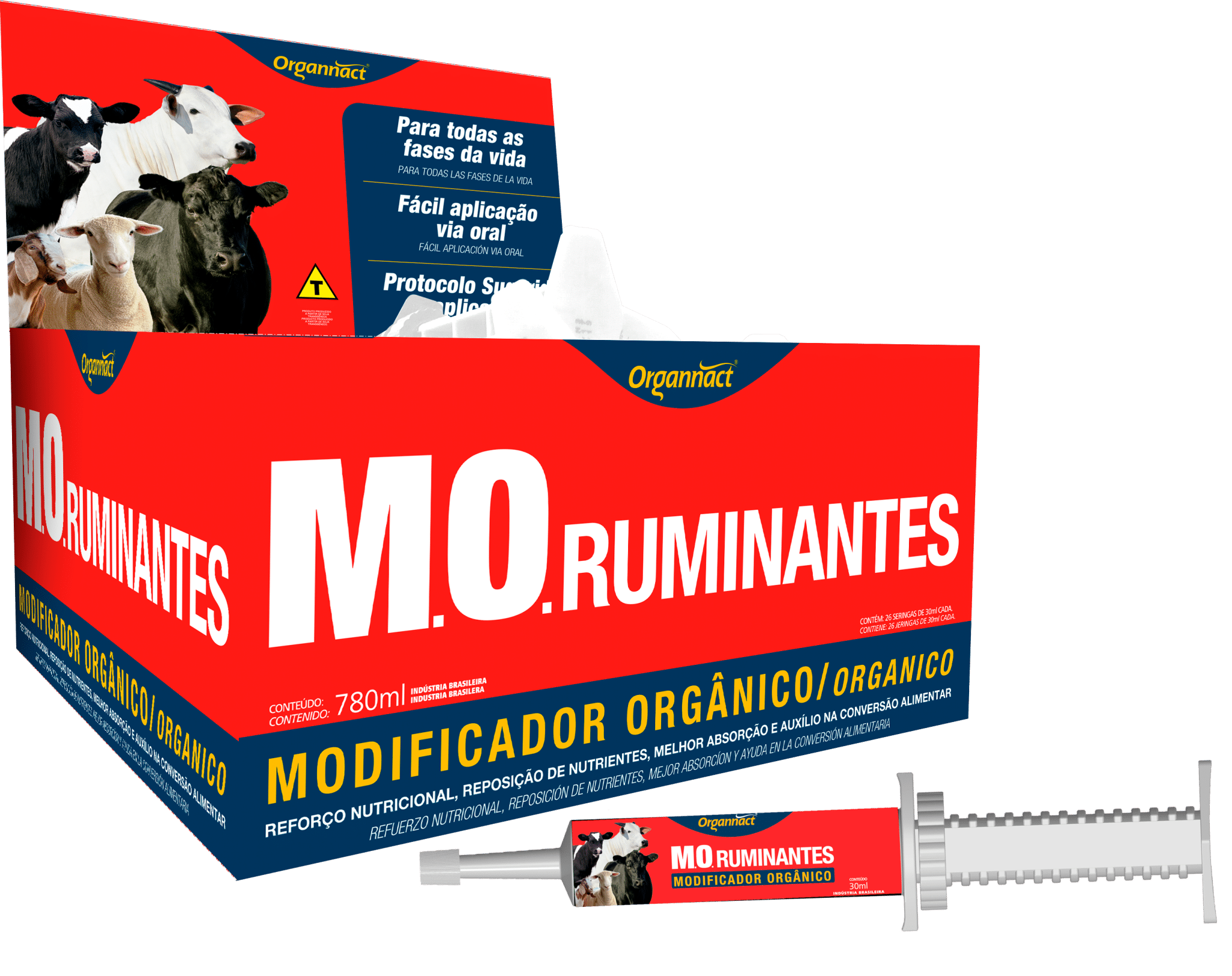 MODIFICADOR ORGÂNICO MO RUMINANTES 30ML - ORGANNACT
