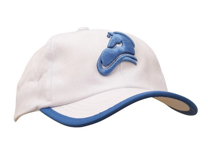 BONÉ BORDADO HDR BRANCO E AZUL CLARO - KAUANA