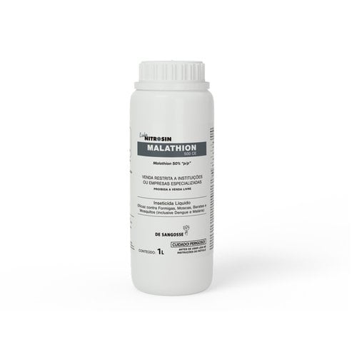 INSETICIDA LÍQUIDO MALATHION 500 CE NITROSIN 1L - DE SANGOSSE