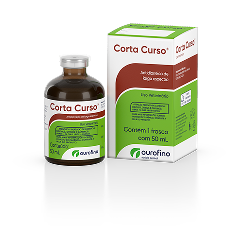 ANTIDIARREICO USO INJETÁVEL CORTA CURSO 50ML - OUROFINO