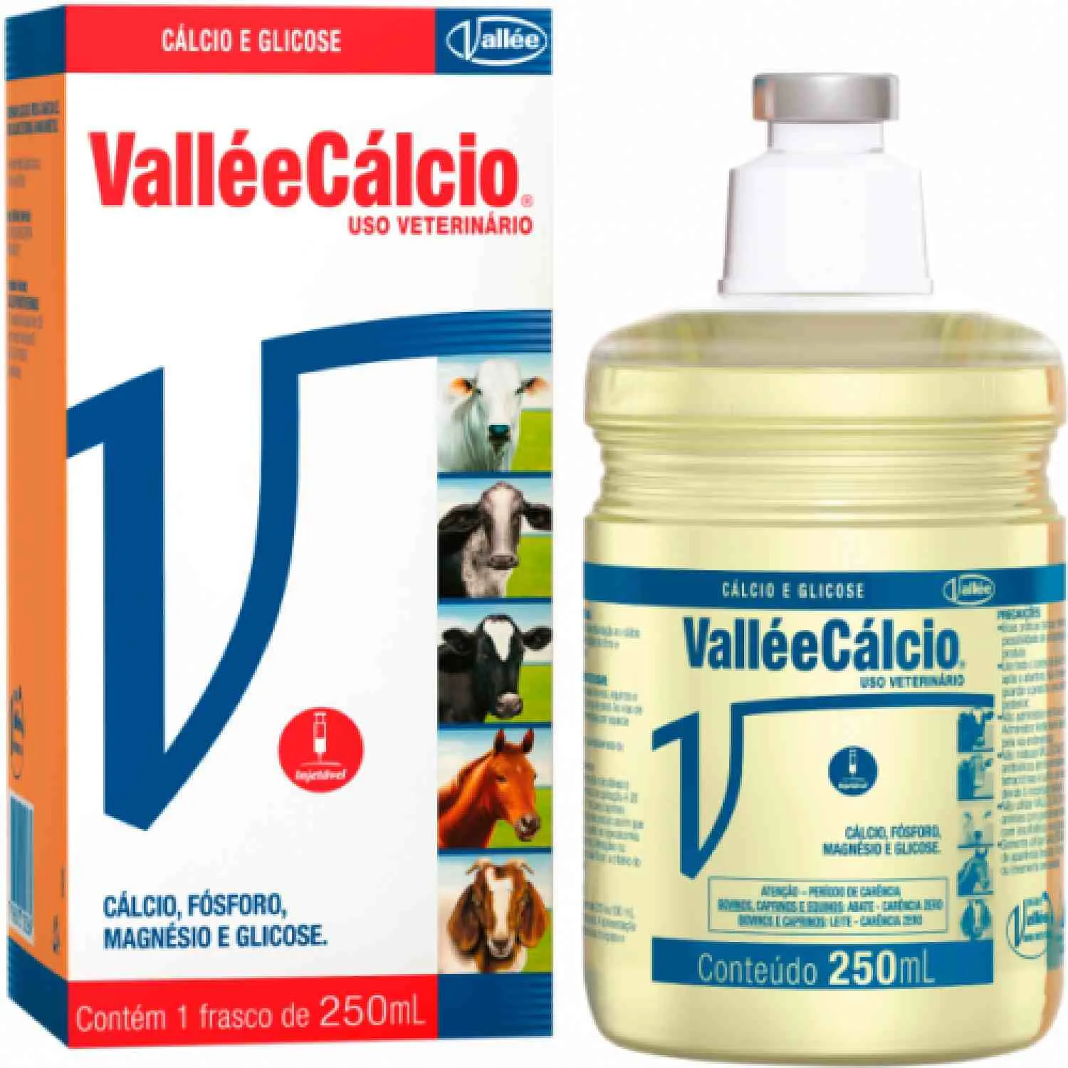 VALLEÉ CÁLCIO 250ML - MSD