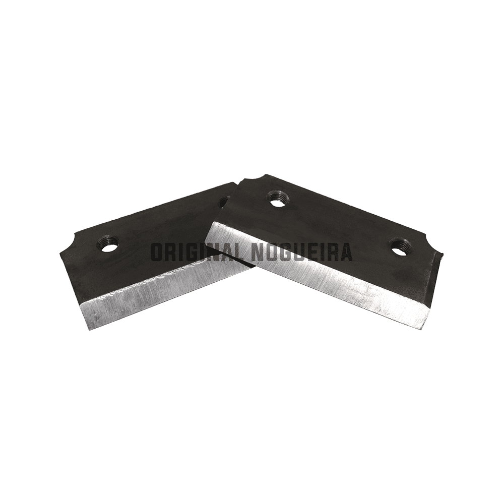 JOGO DE FACAS DO ROTOR DPM-2 PRODUZIDOS ATÉ 2005 COM 2 FACAS - NOGUEIRA