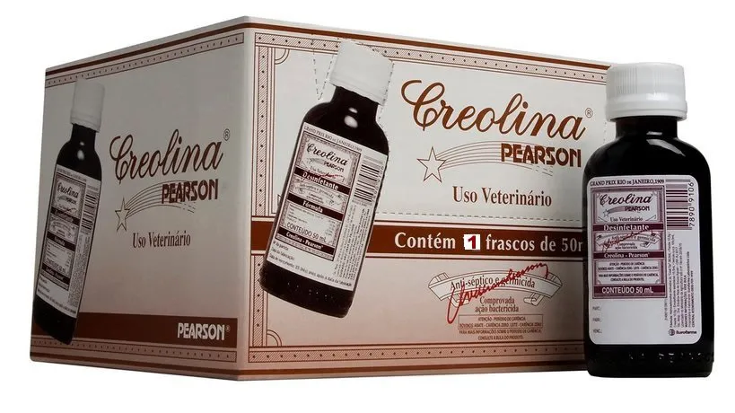 DESINFETANTE E GERMICIDA CREOLINA PEARSON 50ML - EUROFARMA