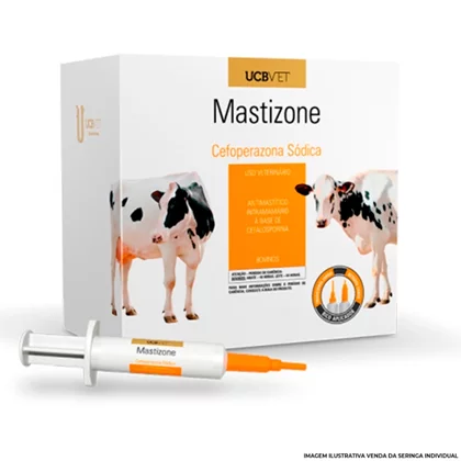 TRATAMENTO DE MASTITES MASTIZONE SERINGA 10ML - UCBVET