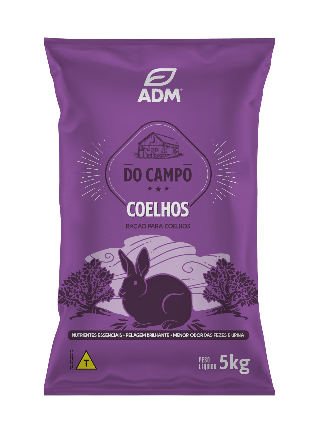 RAÇÃO DO CAMPO PARA COELHOS 5KG