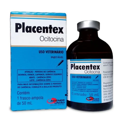 OCITOCINA USO INJETÁVEL PLACENTEX 50ML - AGENER UNIÃO