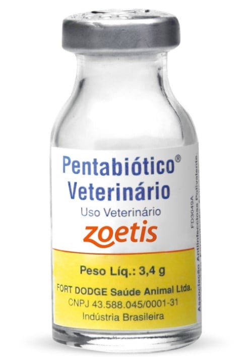 ANTIBIÓTICO PENTABIÓTICO VETERINÁRIO 2.400.000 3,4G - ZOETIS