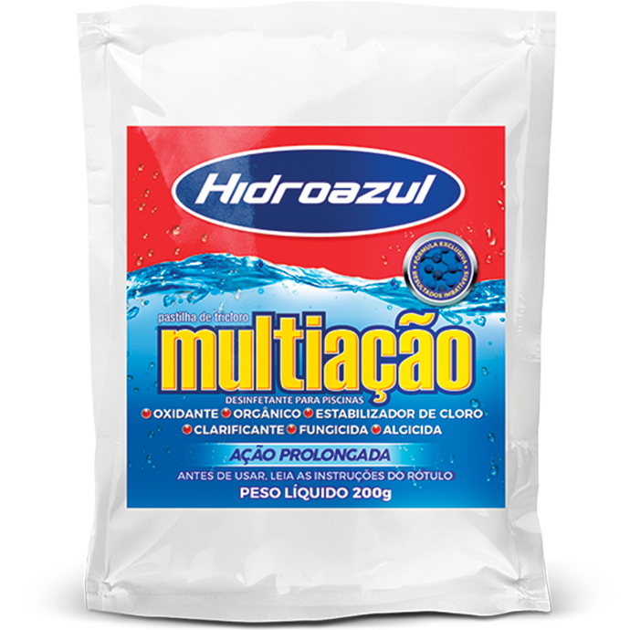 PASTILHA MULTIAÇÃO HIDROAZUL 200G