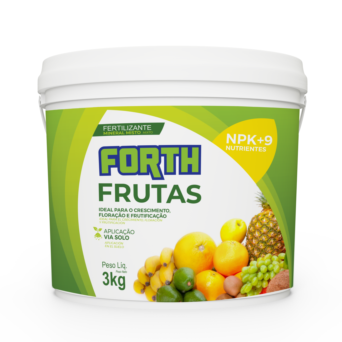 FERTILIZANTE MINERAL MISTO FORTH FRUTAS 3KG