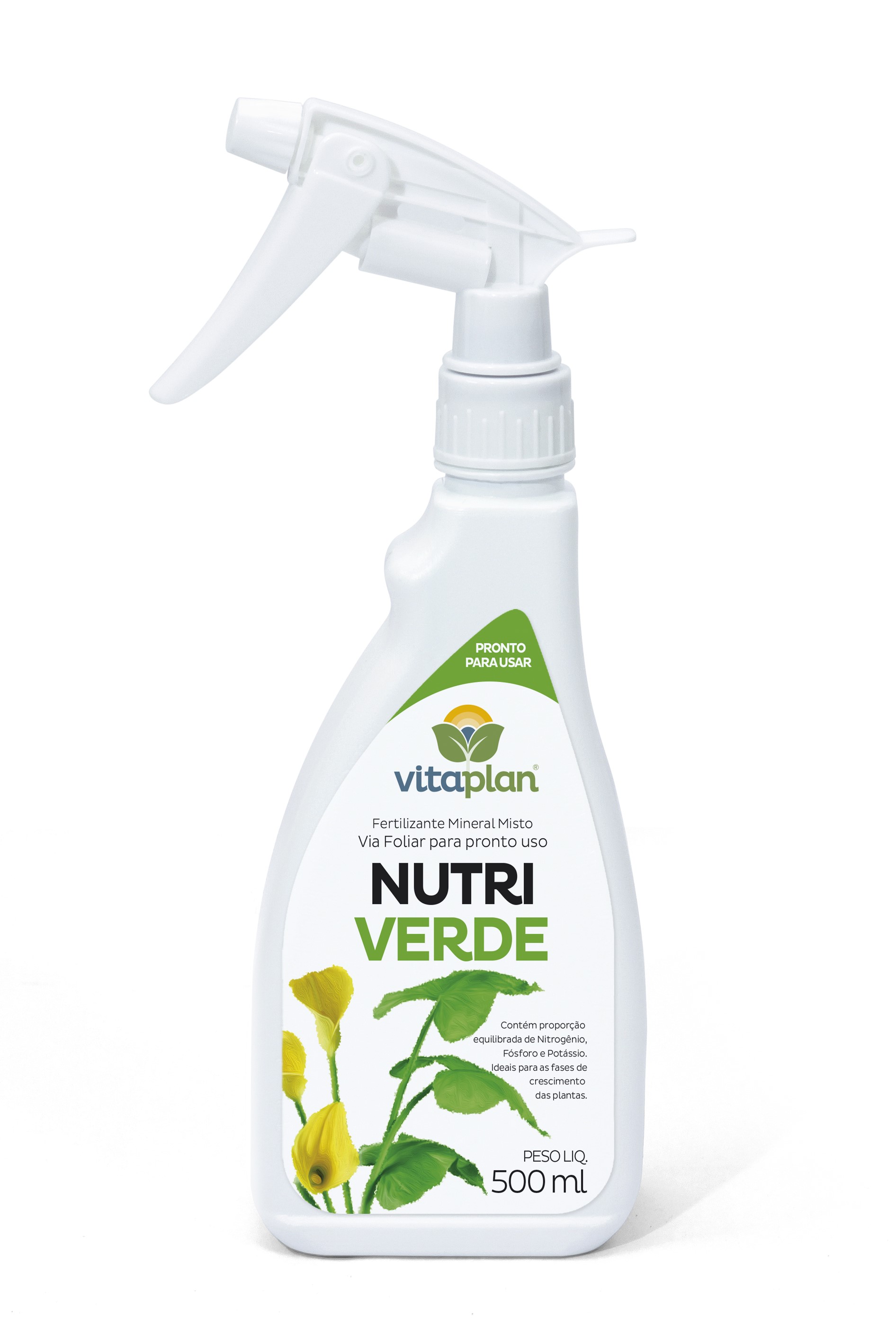 FERTILIZANTE MINERAL MISTO NUTRIVERDE 500ML - VITAPLAN
