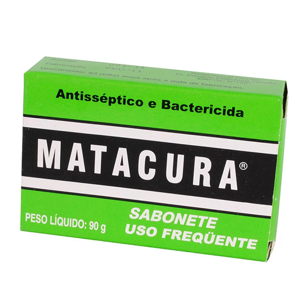 SABONETE ANTISSÉPTICO PARA CÃES E GATOS 90G - MATACURA