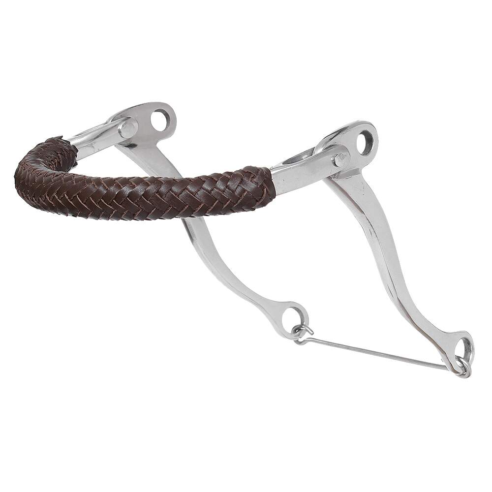 HACKAMORE DE ALUMÍNIO E COURO - MREIS