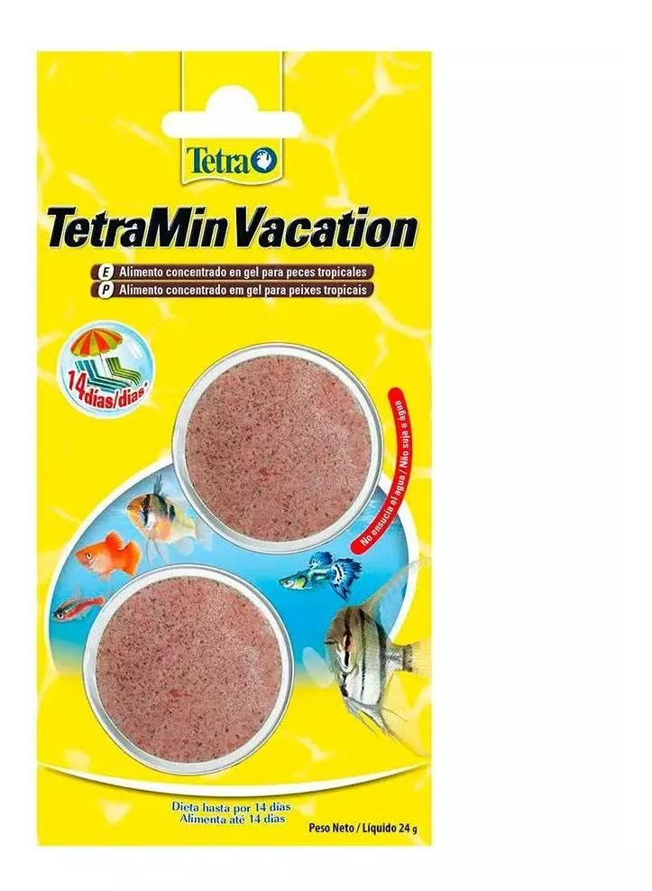 RAÇÃO PARA PEIXE TETRAMIN VACATION 24G - TETRA