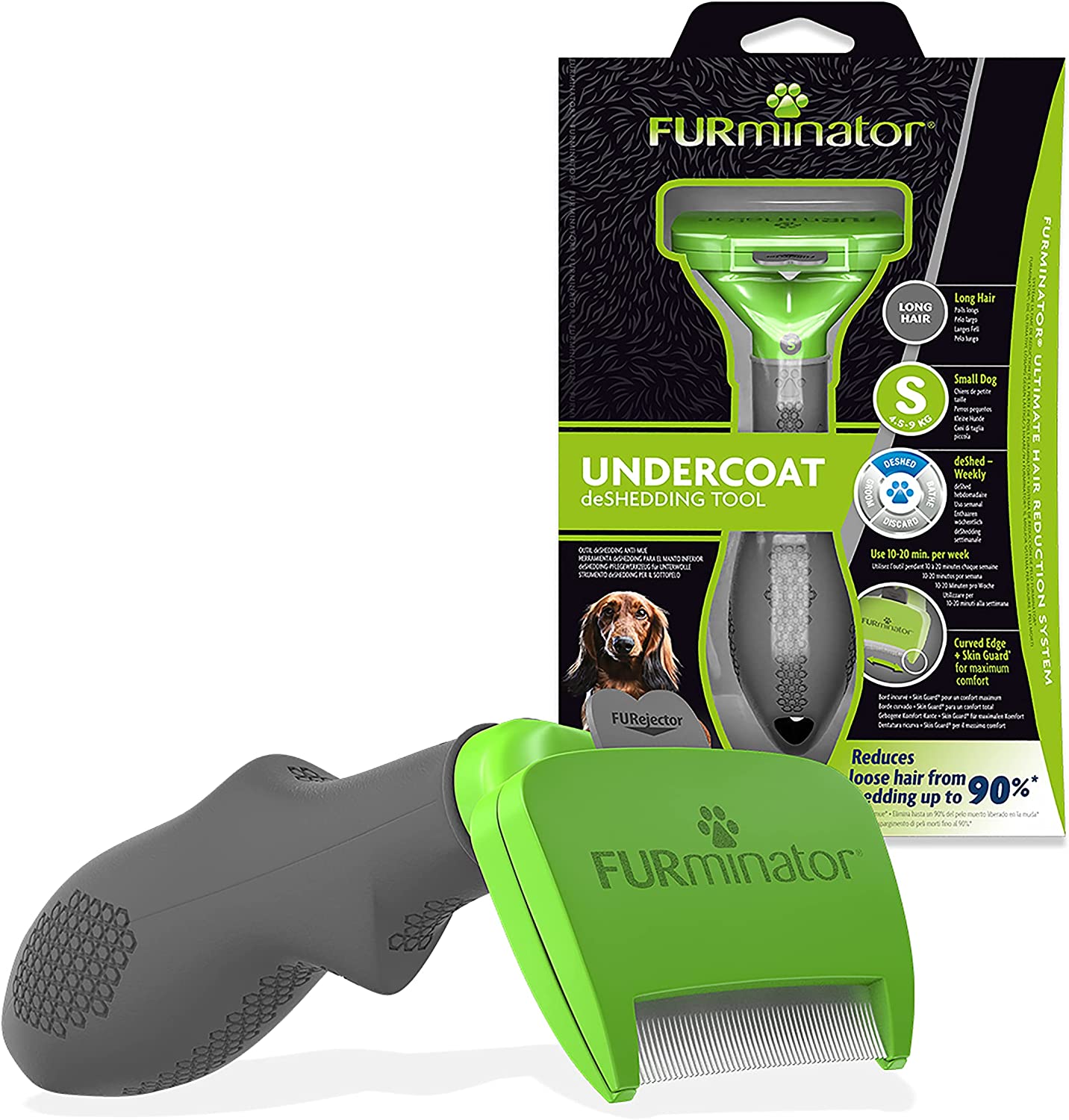 ESCOVA TIRA PELO FURMINATOR TOY PARA CÃES DE PELO LONGO - FURMINATOR