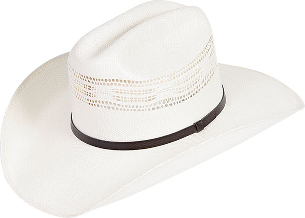 CHAPÉU BANGORA COWBOY BRANCO TAMANHO 57 12724 - PRALANA