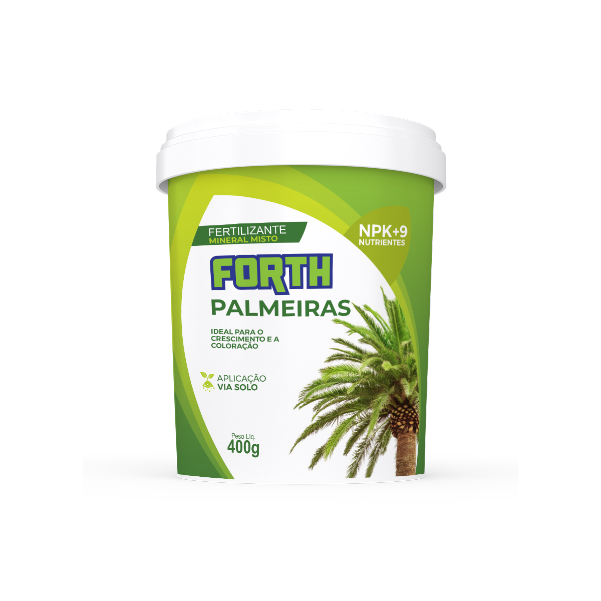 FERTILIZANTE MINERAL MISTO FORTH PALMEIRAS 400G