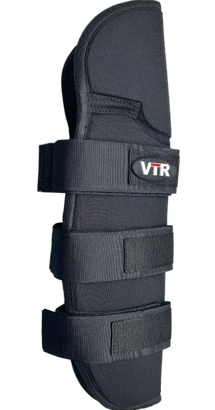 PERNEIRA CANELEIRA PARA PARA CAVALEIRO PRETA TAMANHO M - VTR