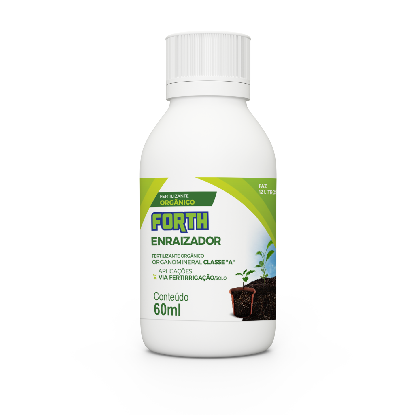 FERTILIZANTE LÍQUIDO FORTH ENRAIZADOR CONCENTRADO 60ML